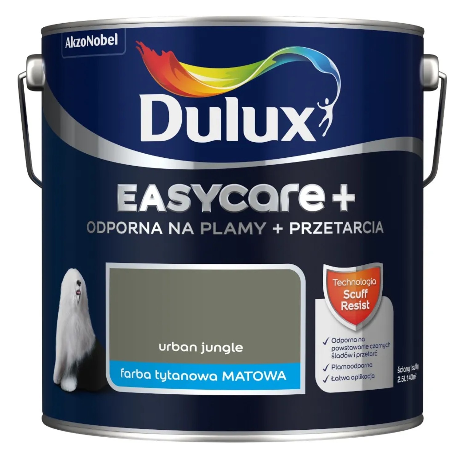 Farba Dulux EasyCare+ urban jungle 2,5L