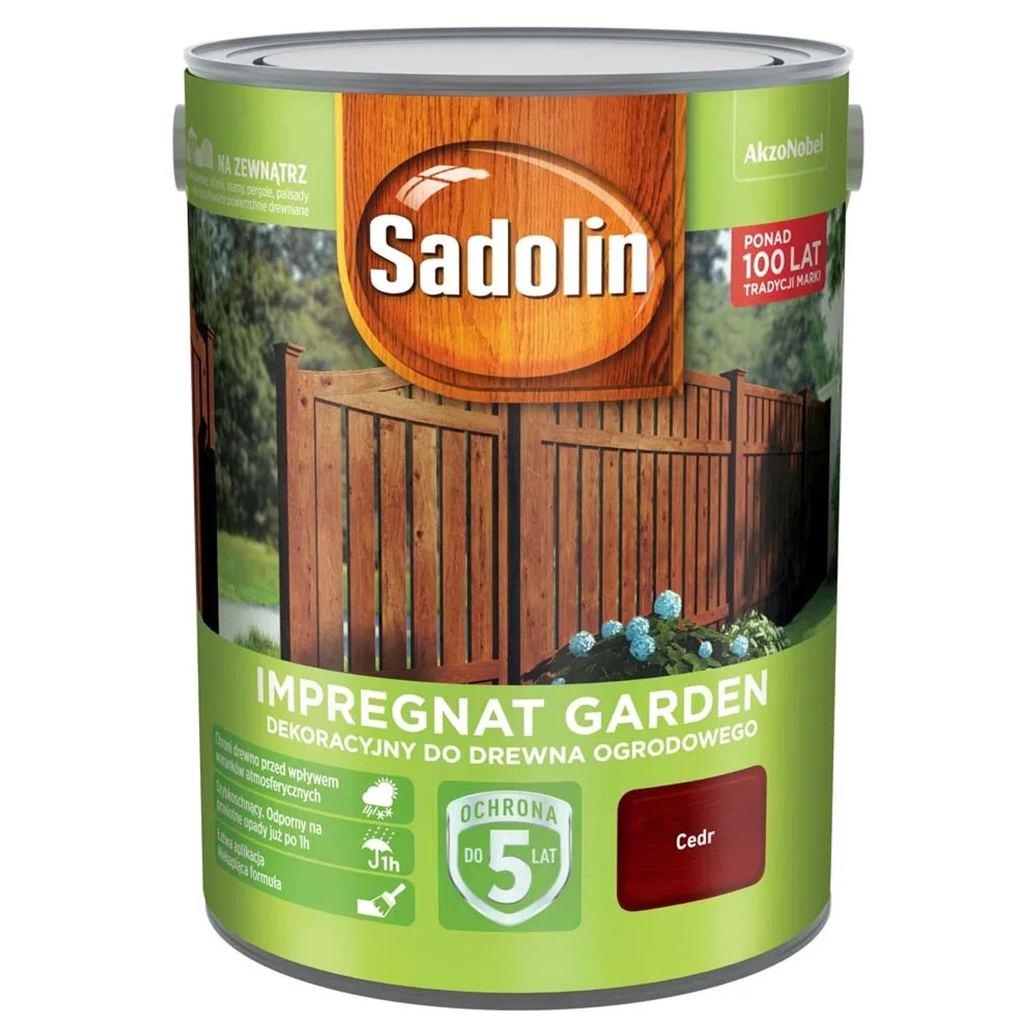 Sadolin Impregnat dekoracyjny Garden cedr - 5L