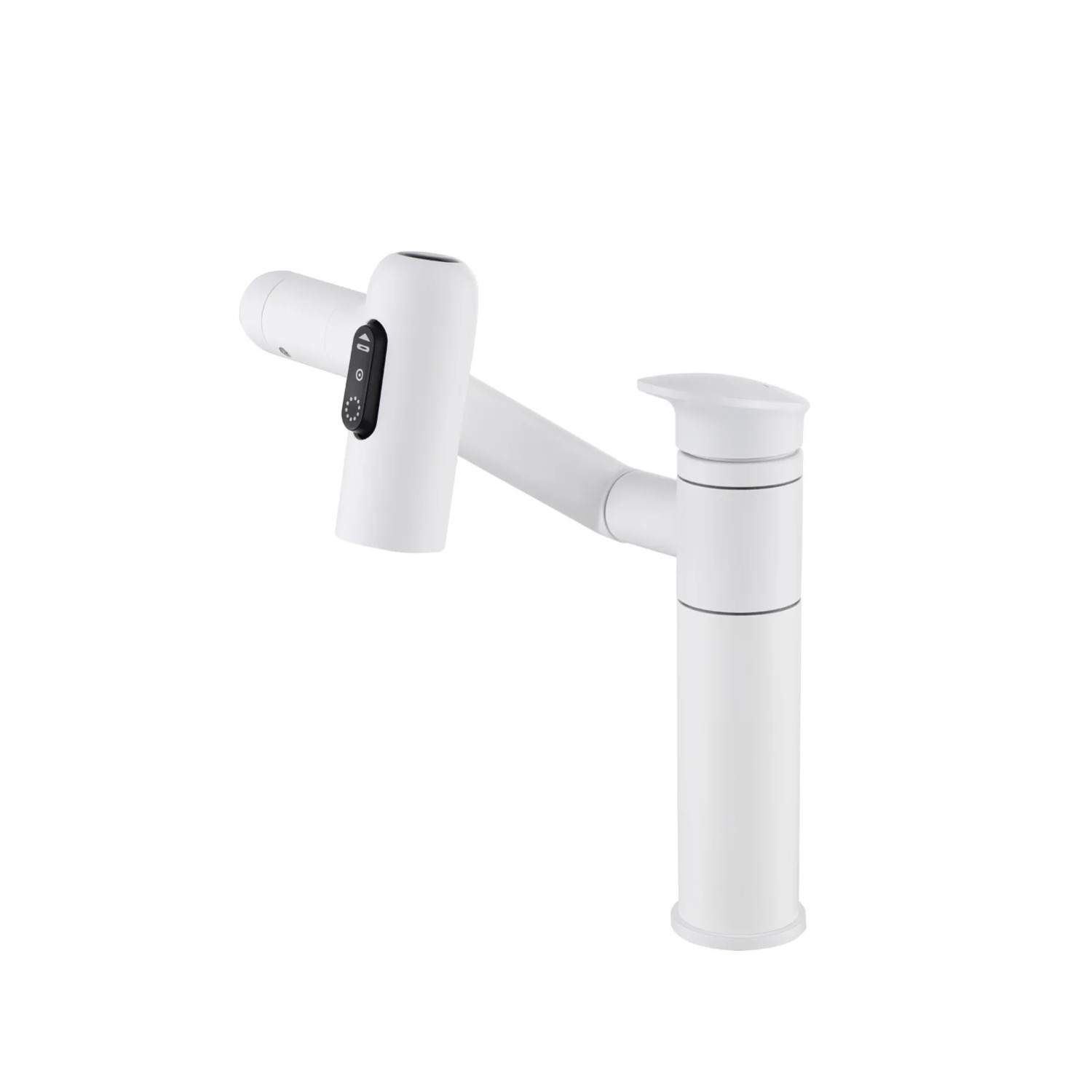 EVG Bateria umywalkowa kuchenna pionowa biała