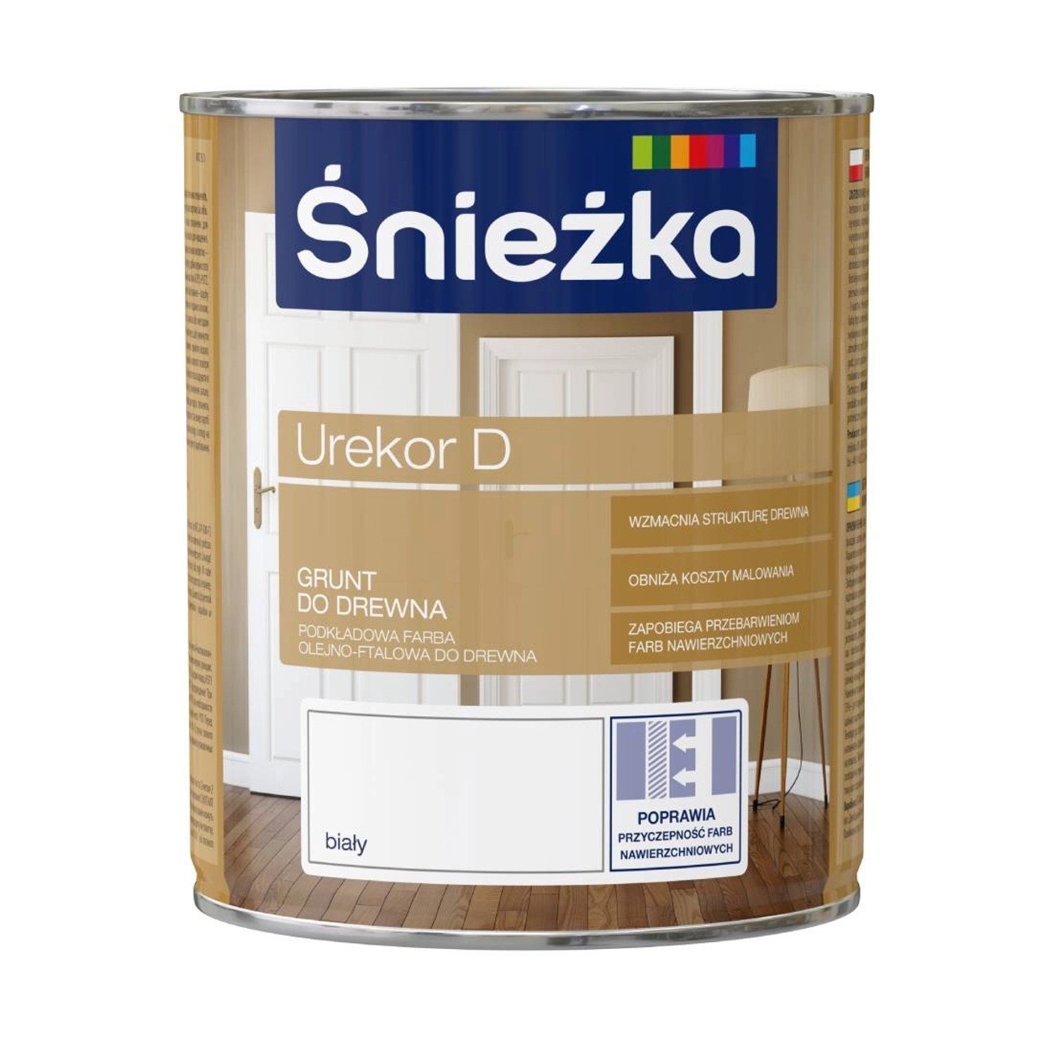 Śnieżka Farba podkładowa Urekor D do drewna 0,8L
