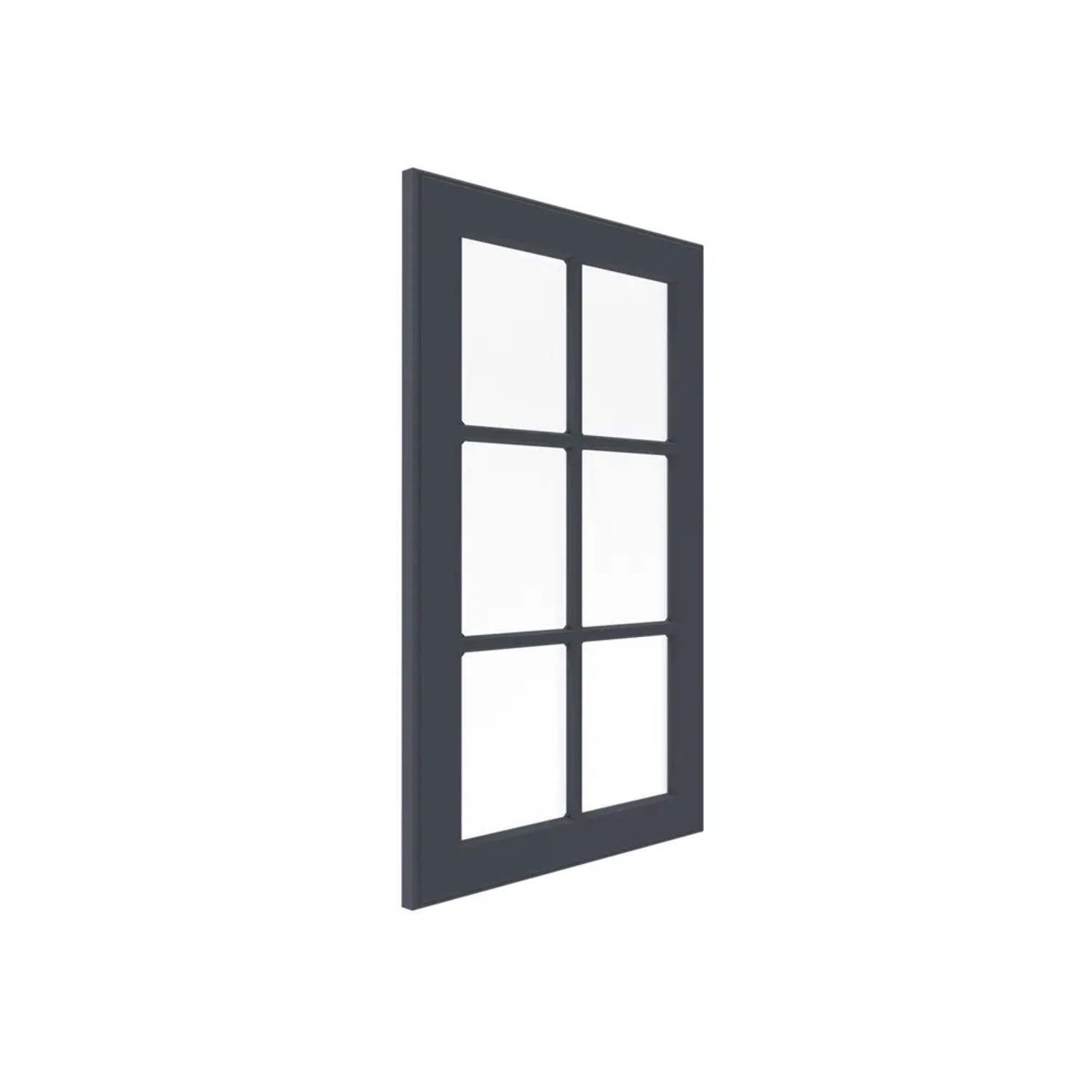 Front Modena witryna 40 x 71 cm indigo mat