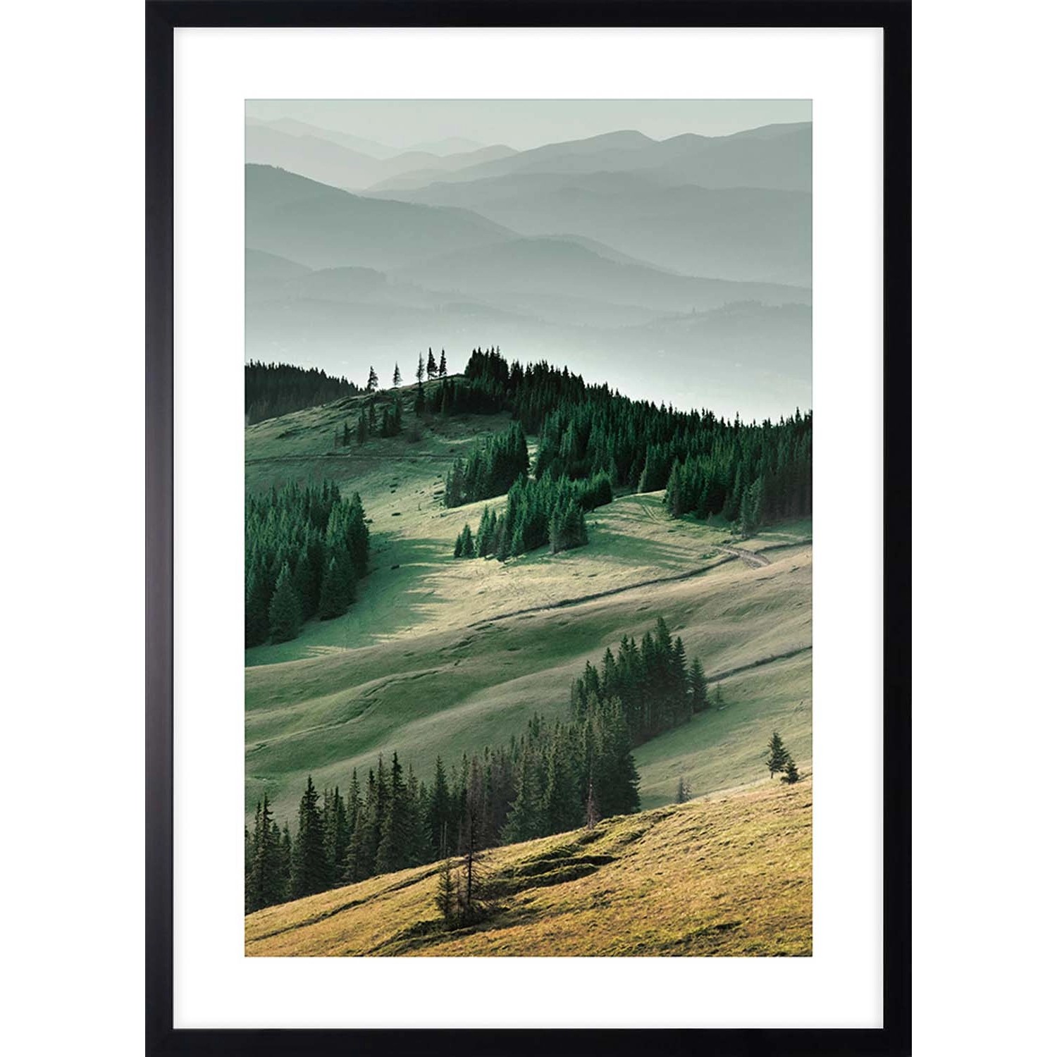 ARS LONGA Obraz VIEW OF THE HILLS 53 x 73 cm