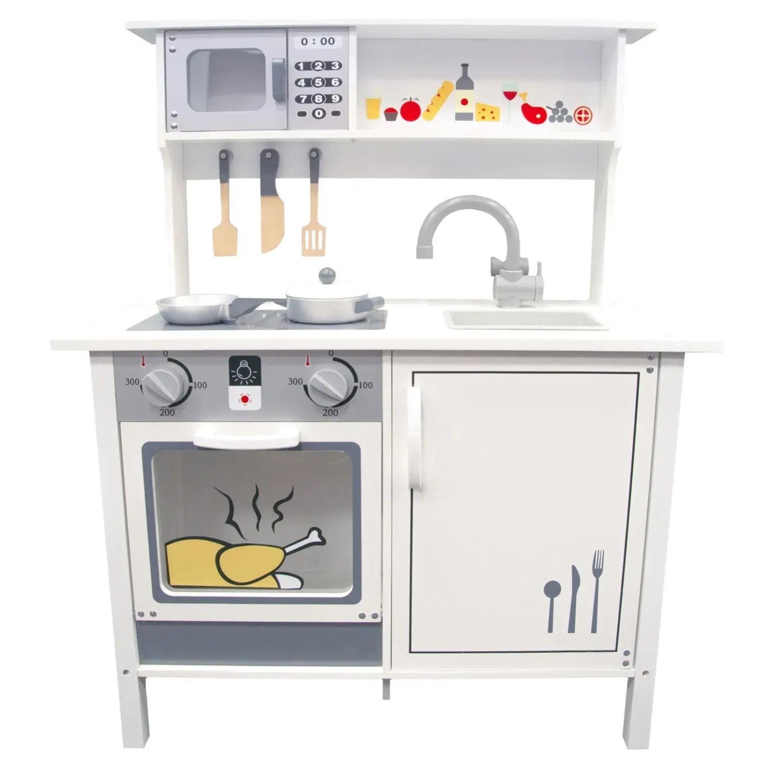 Kuchnia drewniana PETIT BAKE OFF 86x70x29 cm