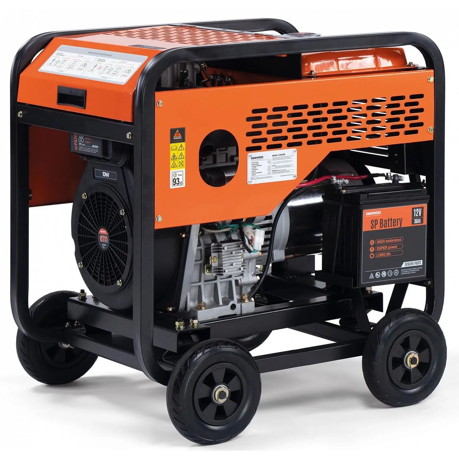 DAEWOO Agregat prądotwórczy diesel DAEWOO DDAE 11000XE 8000W