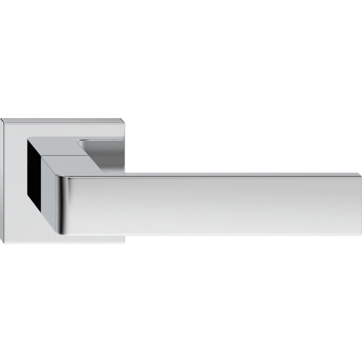 Metal-Bud Klamka Rumba z rozetą kwadratową chrom