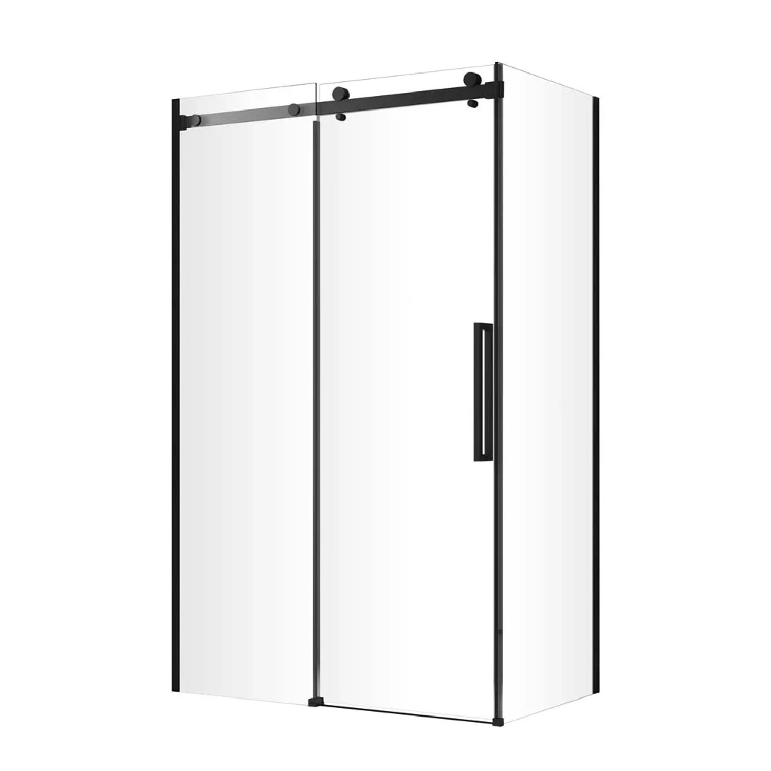 KABI Kabina prysznicowa Alexa 120 x 80 czarna