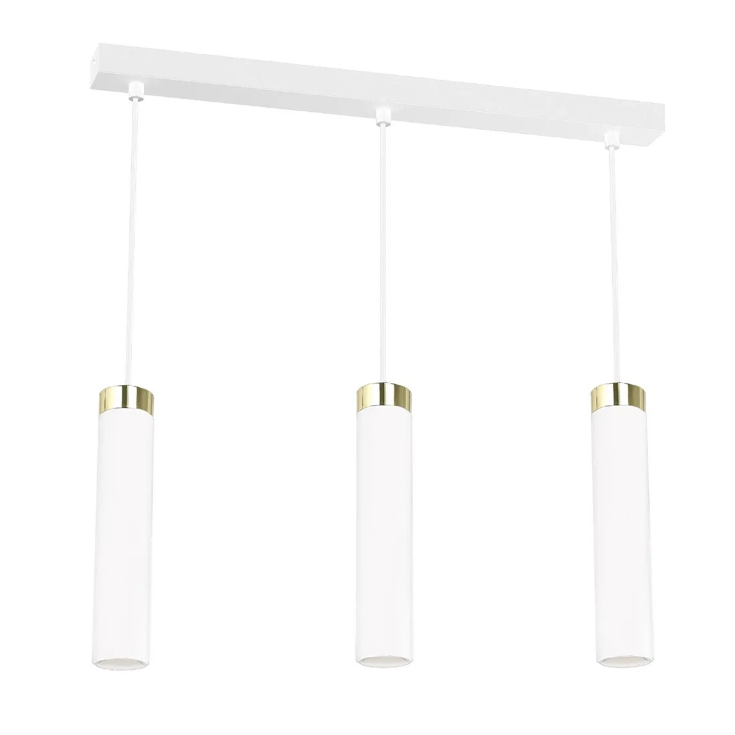 MiLAGRO Lampa JOKER biało-złota 3xGU10 8W