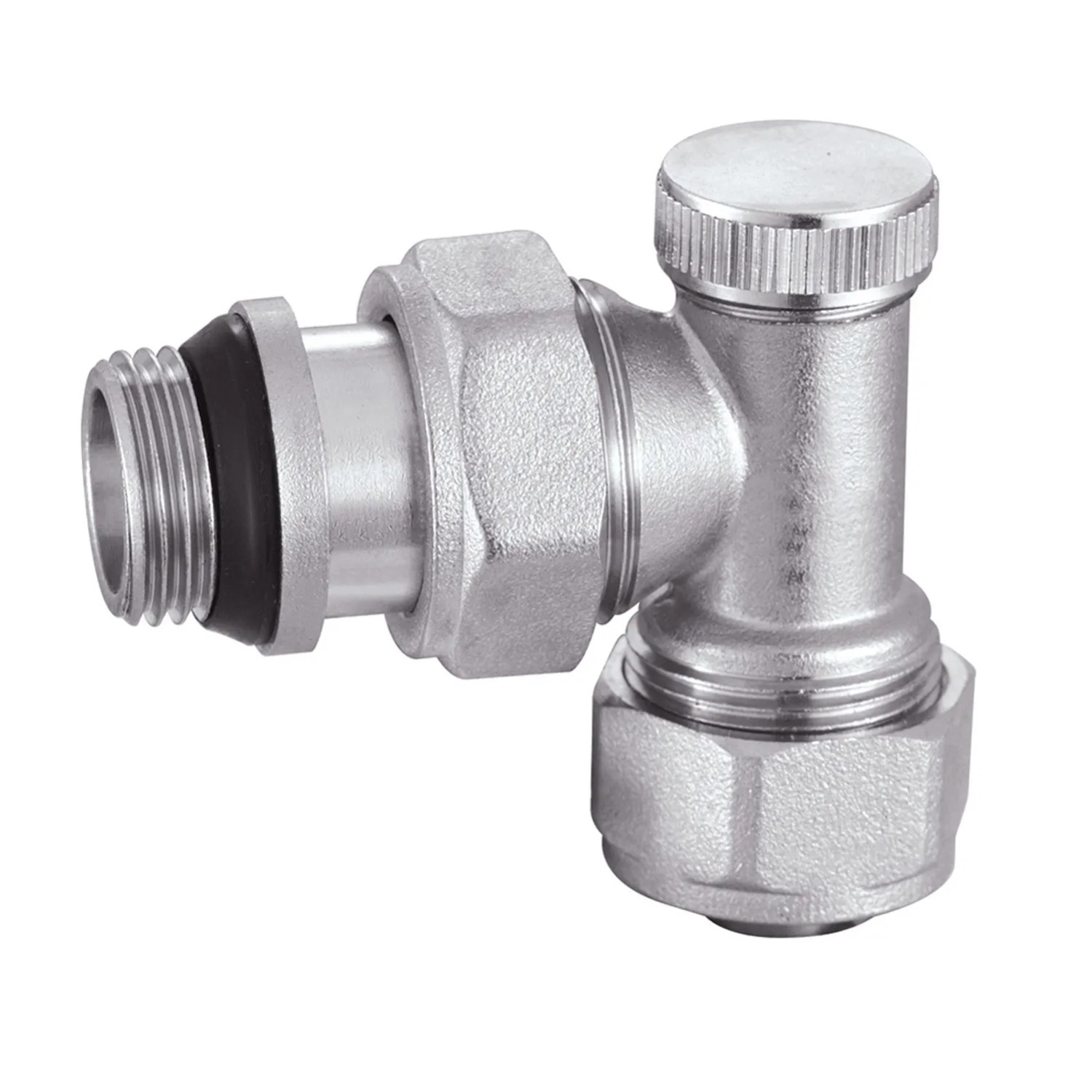 Hydroland Zawór grzejnika kątowy powrotny PEX 1/2x16