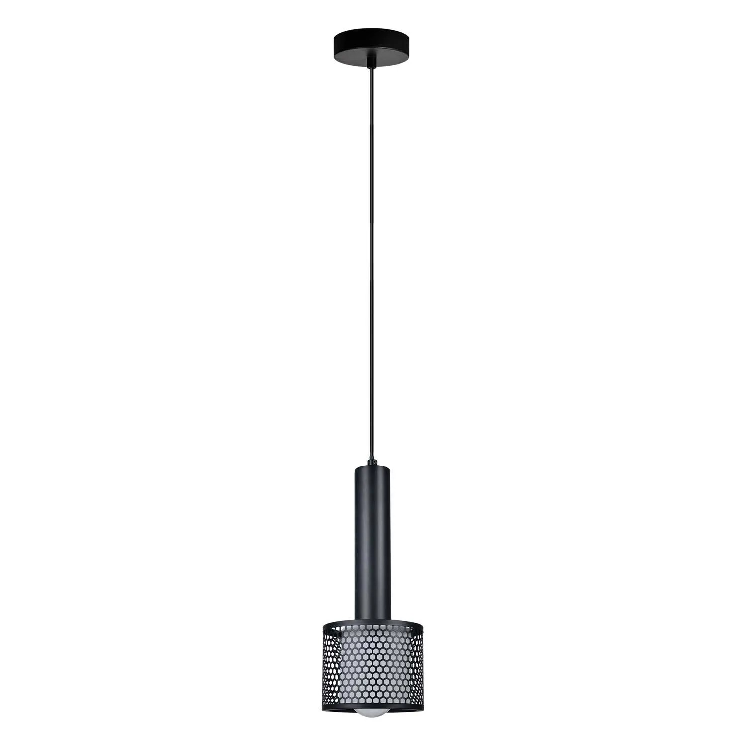 Light Prestige Lampa wisząca Amo 1x max. 15W LED E27 czarna