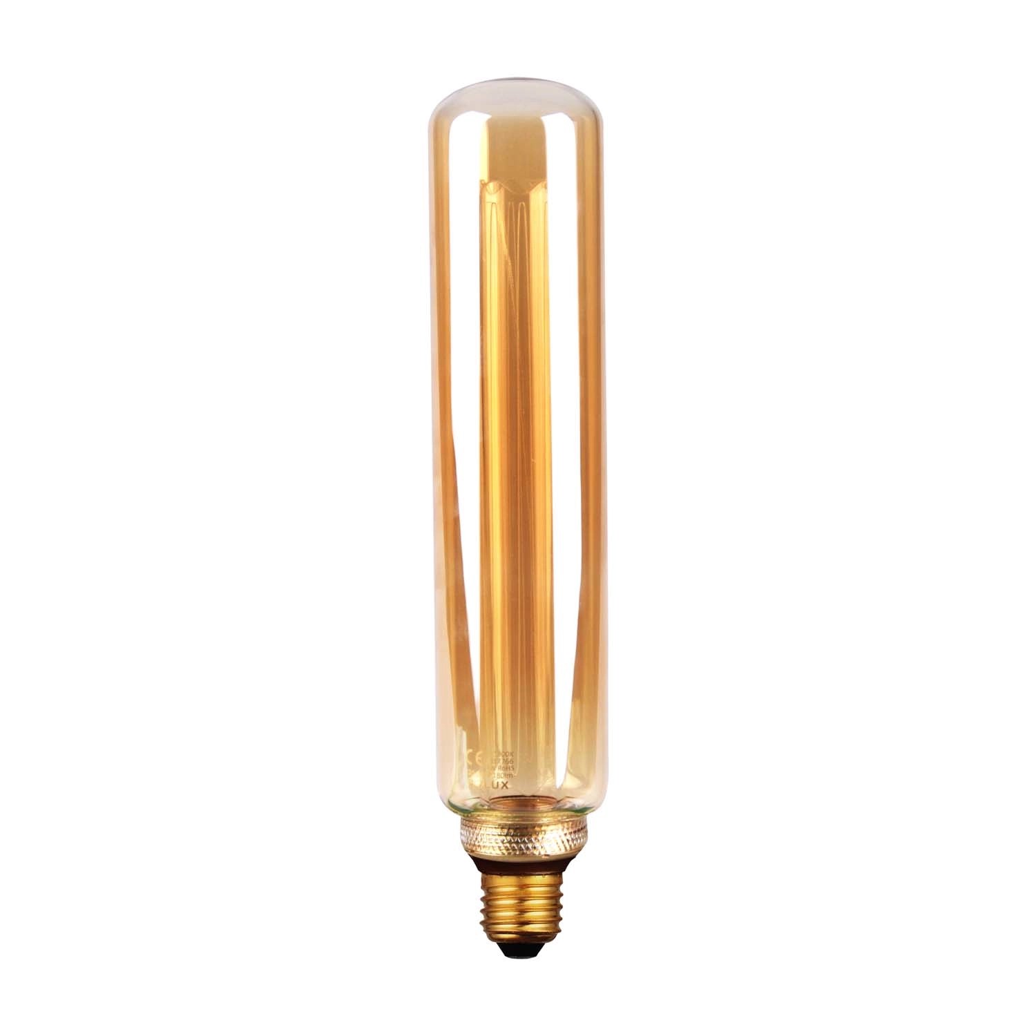 Goldlux Żarówka DECO VINTAGE AMBER PILLAR T60 E27 1800K 4W 180lm