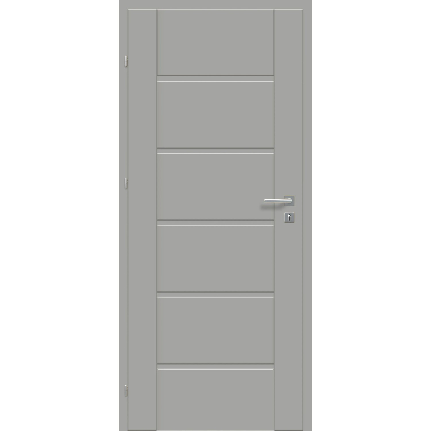 Classen Skrzydło drzwiowe FIDO Szary Mat Pełne 80L