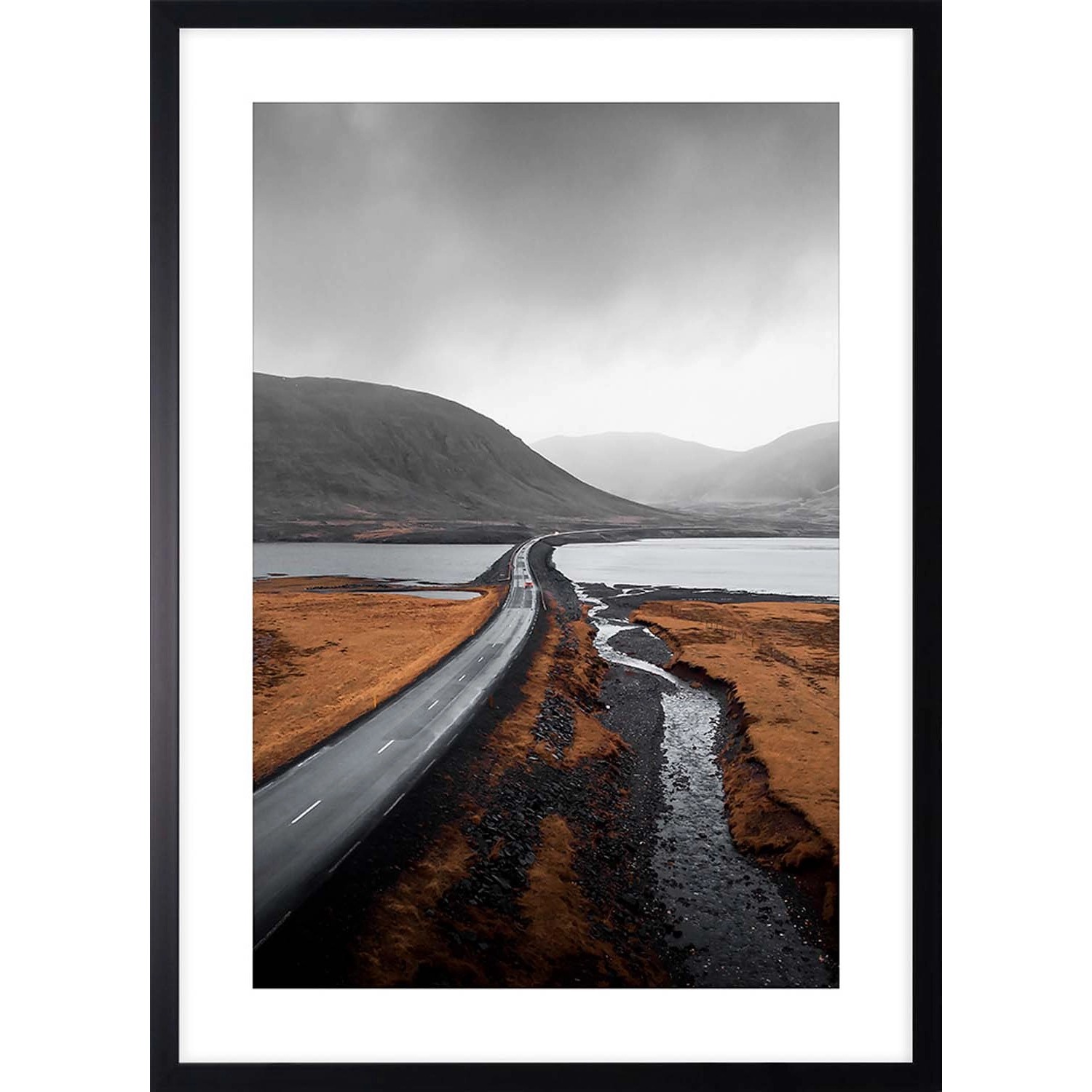 ARS LONGA Obraz ROAD OVER THE WATER 53 x 73 cm