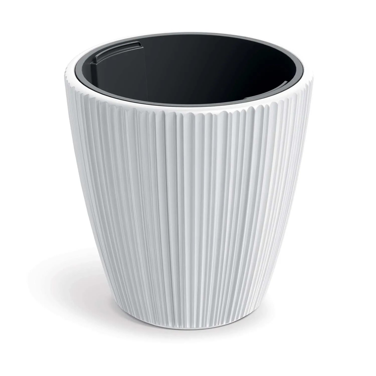 Prosperplast Donica Oro biała - 30 x 30 x 30 cm