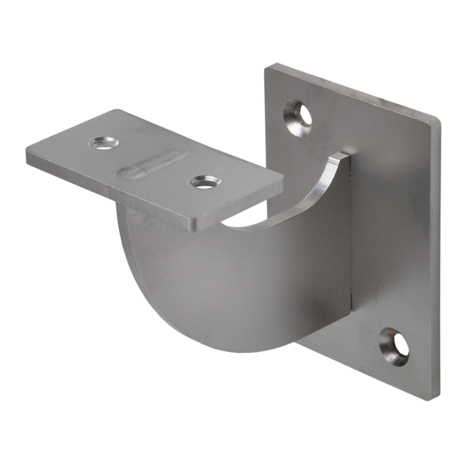 Kornik Wspornik poręczy ścienny kątowy 35 x 3 srebrny