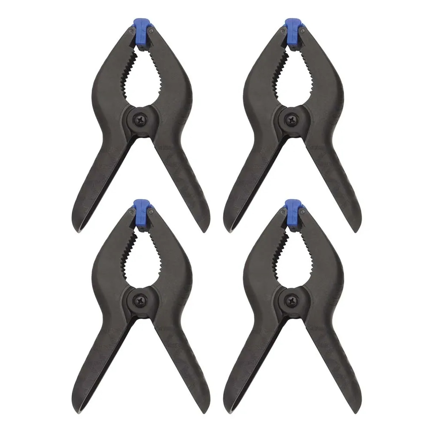 LUX-TOOLS 85 mm ściski sprężynowe, kpl. 4 sztuki