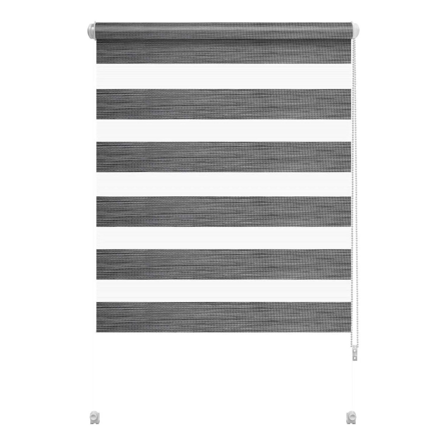 Gardinia Roleta Mini SMART D&N silv Z-734 73,5 x 215 cm szare paski