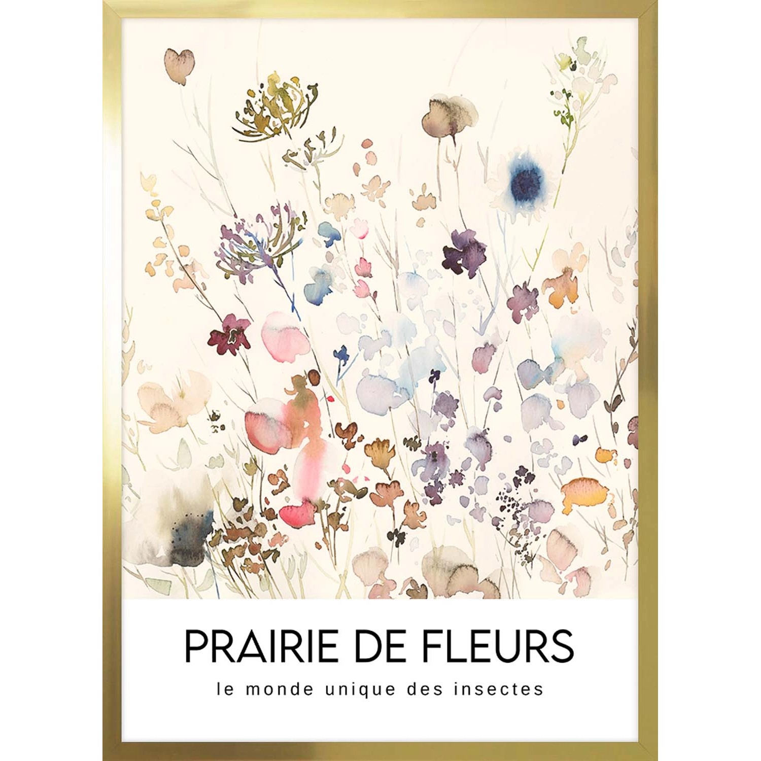 ARS LONGA Obraz MEADOW OF FLOWERS 53 x 73 cm