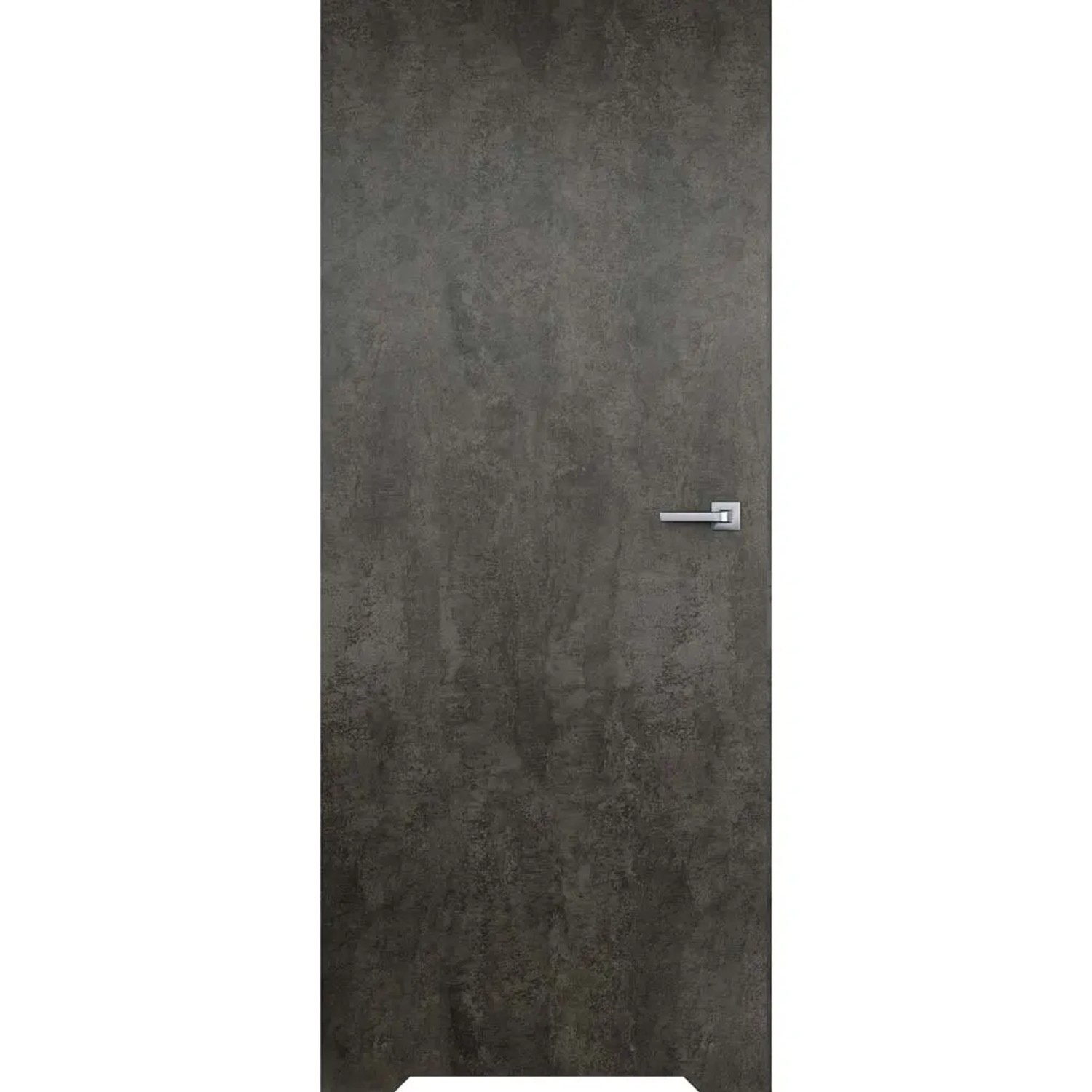 Skrzydło drzwiowe Canis bezprzylgowe Beton ciemny z podcięciem wentylacyjnym 70