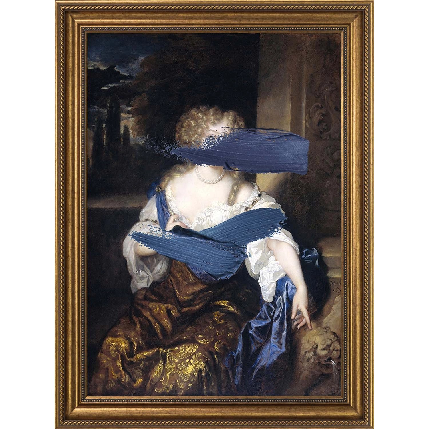 ARS LONGA Obraz LADY FROM BAROQUE 61 x 81 cm