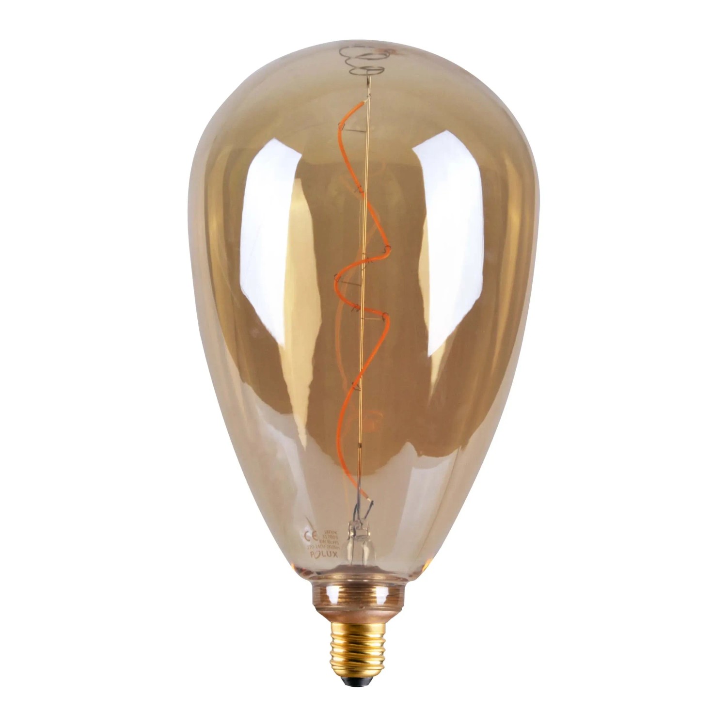 Goldlux Żarówka LED deco S173 amber E27 4W 1800K 260lm