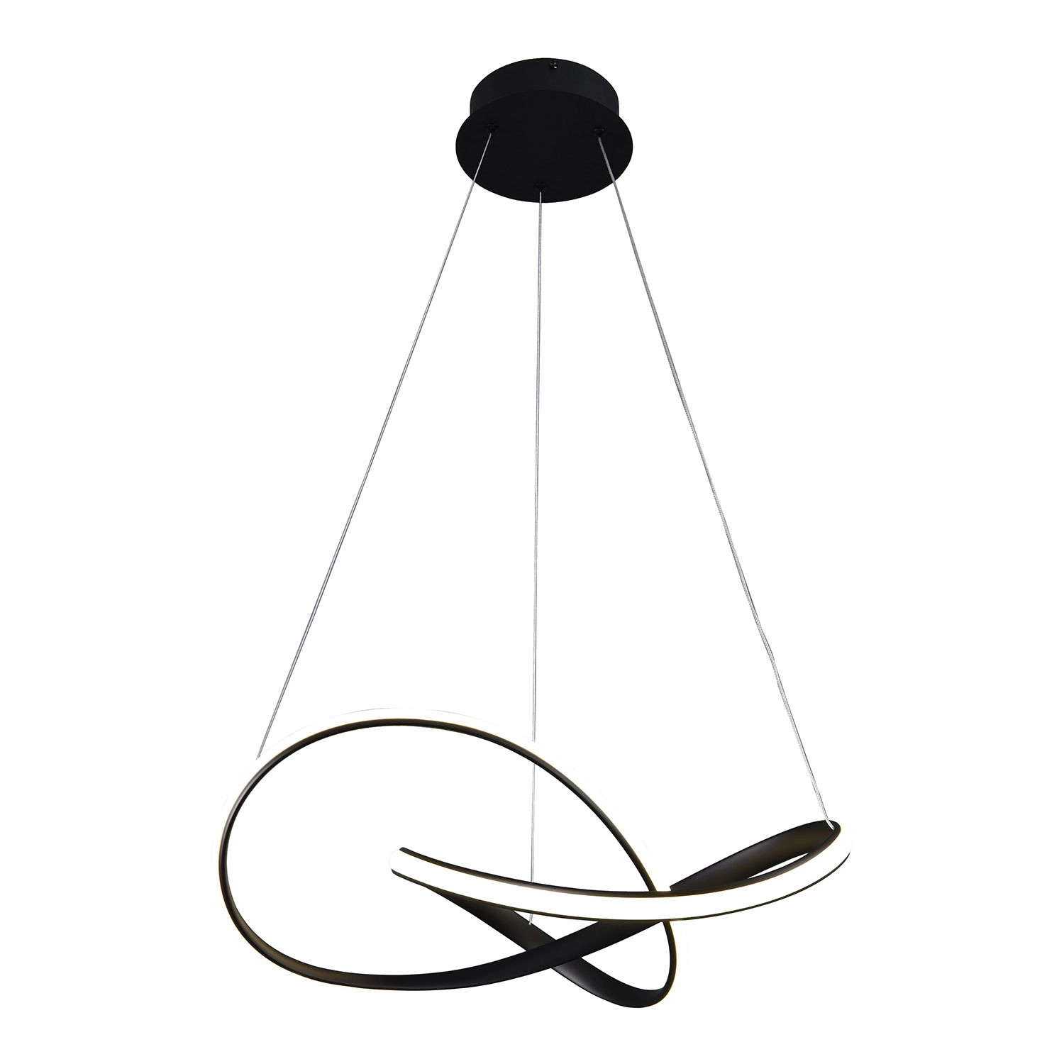 MiLAGRO Lampa wisząca LED Cappio 36W 4000K 2160lm czarna