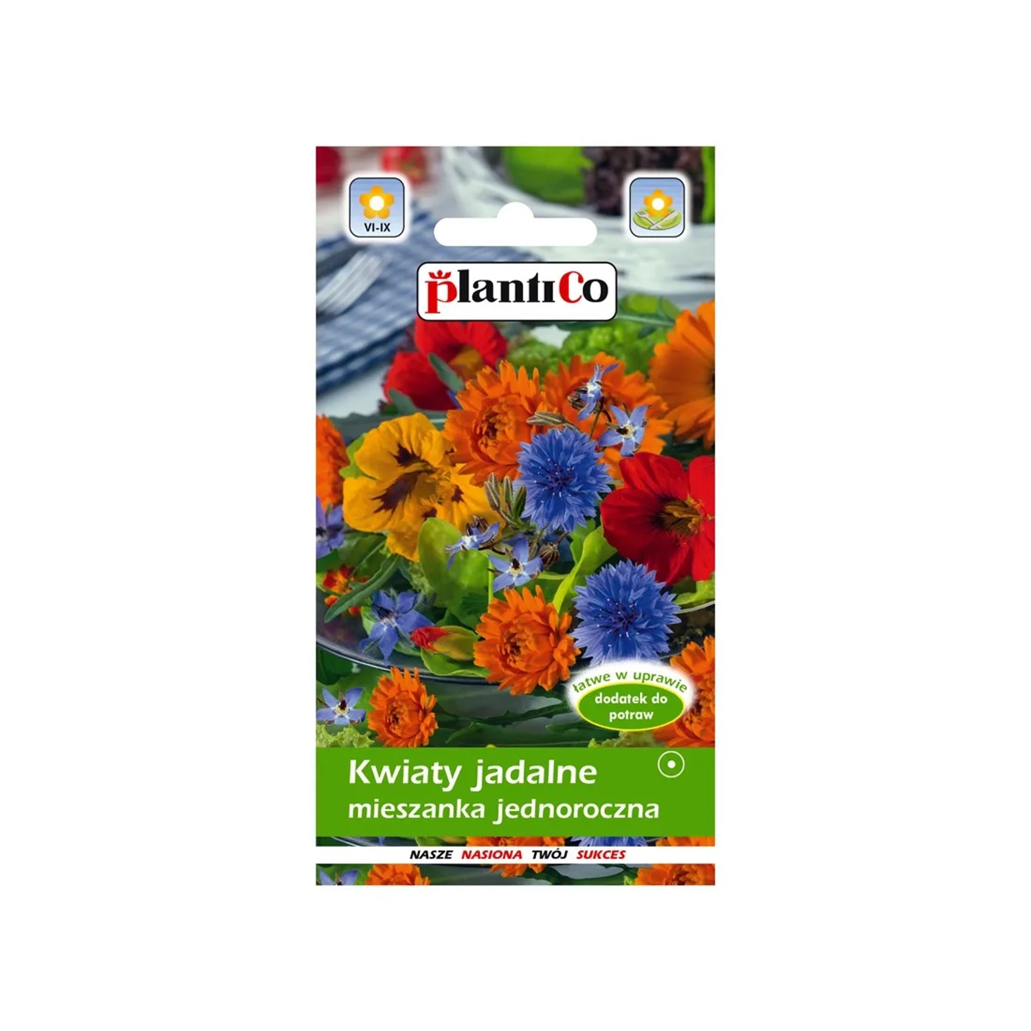 PlantiCo Kwiaty jadalne jednoroczne 4g