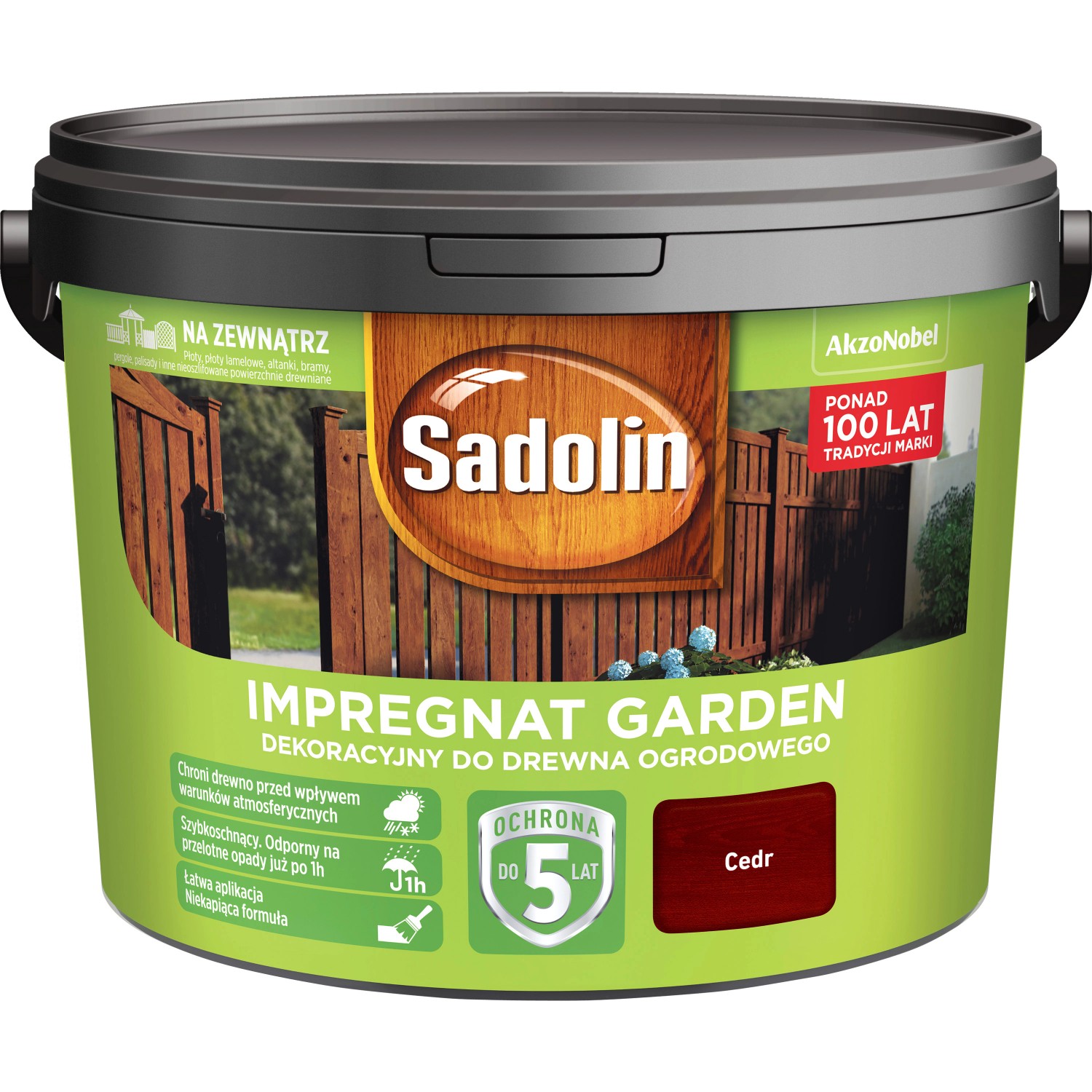 Sadolin Impregnat dekoracyjny Garden cedr - 9L