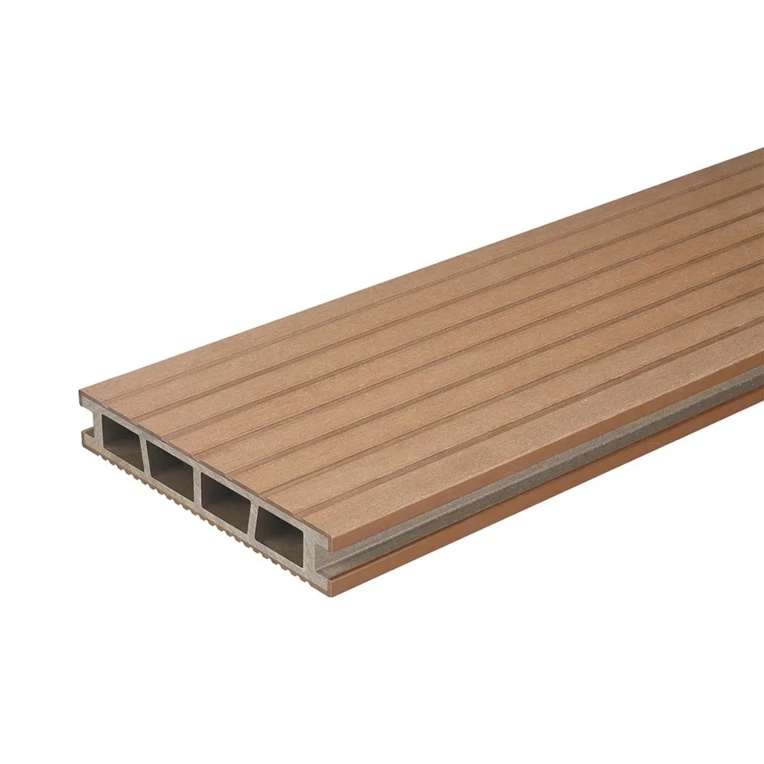 Deska tarasowa WPC Bergdeck teak - 2,5 x 15 x 240 cm