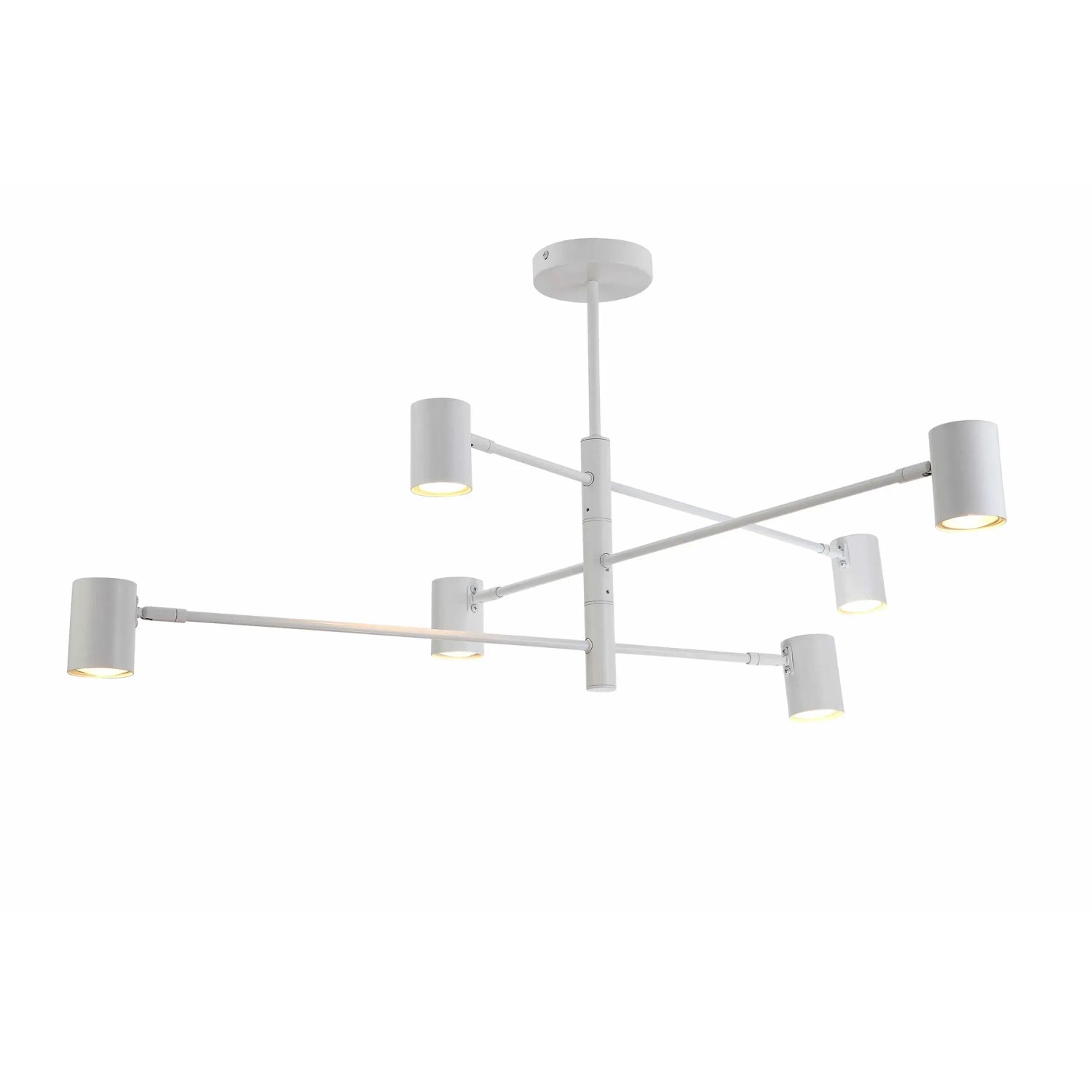 Light Prestige Lampa sufitowa SNOW 6x8W GU10 biała