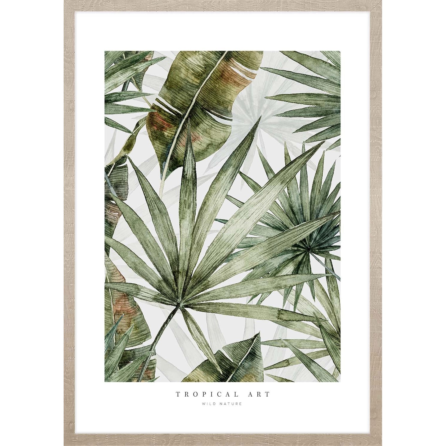 ARS LONGA Obraz TROPICAL WILD NATURE 53 x 73 cm
