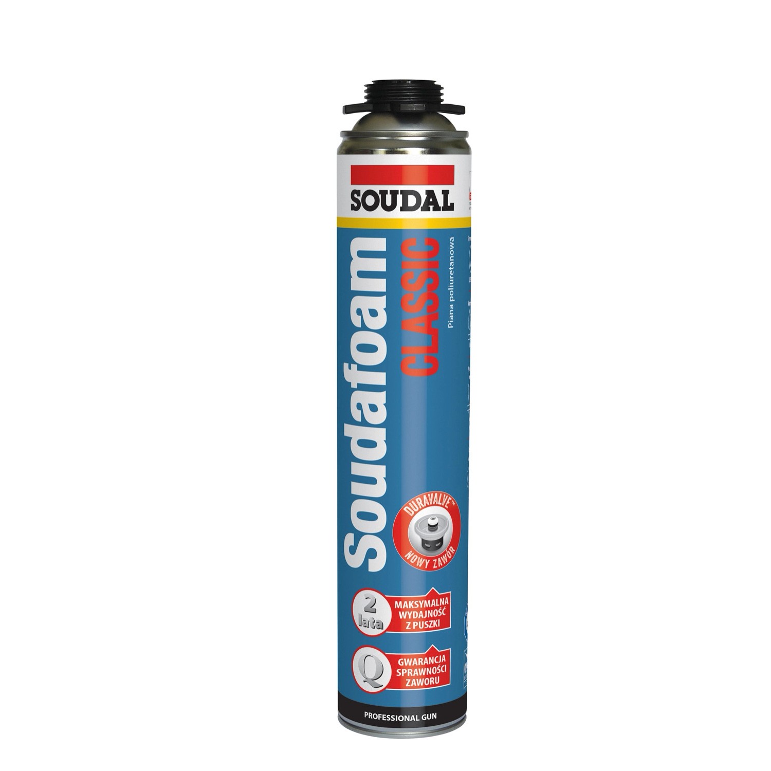 Soudal Pianka montażowa pistoletowa Soudafoam Classic 750 ml
