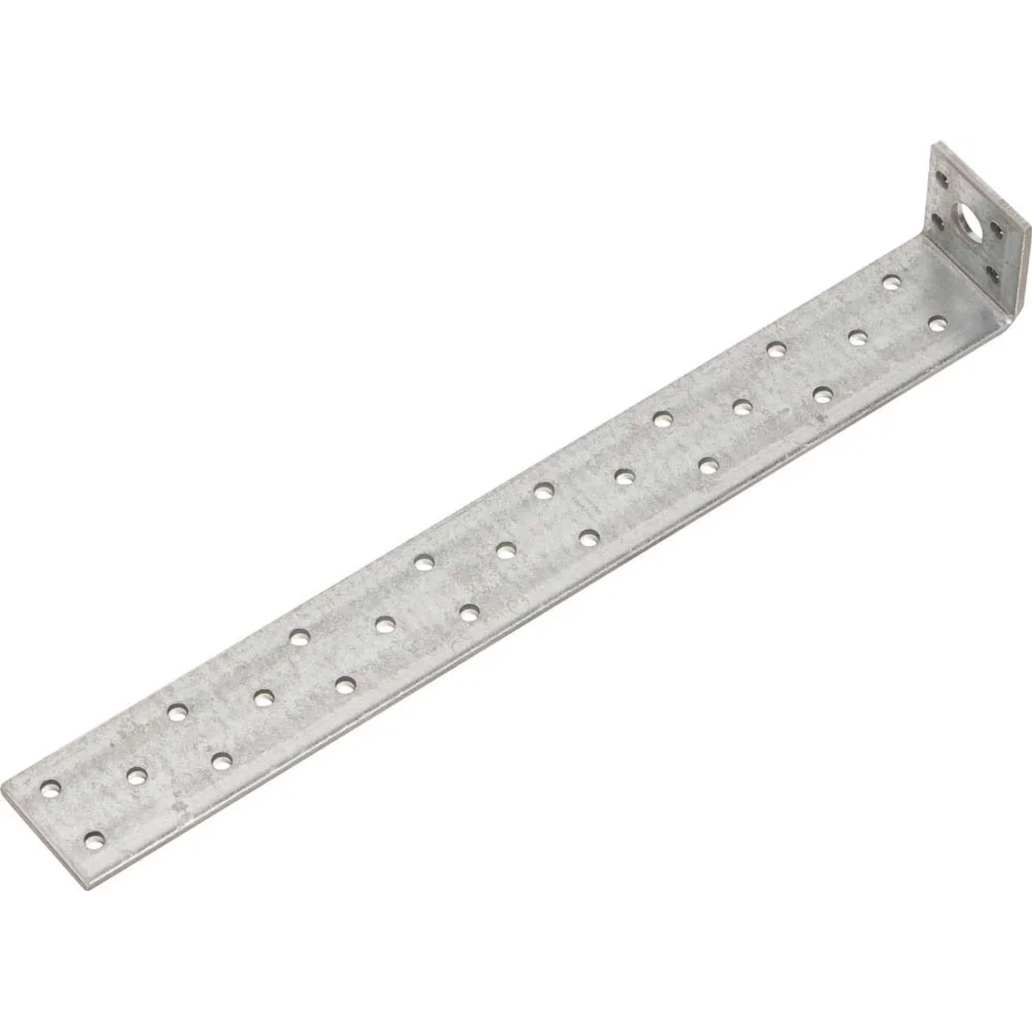 Łącznik kątowy 40x300x40 biały ocynkowany