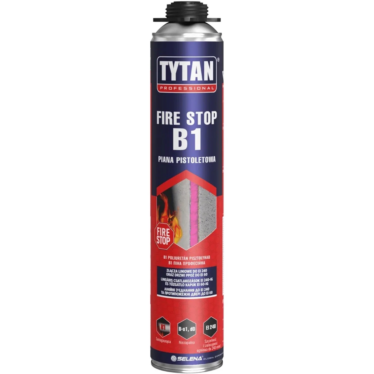 Tytan Piana pistoletowa ognioochronna B1 750 ml
