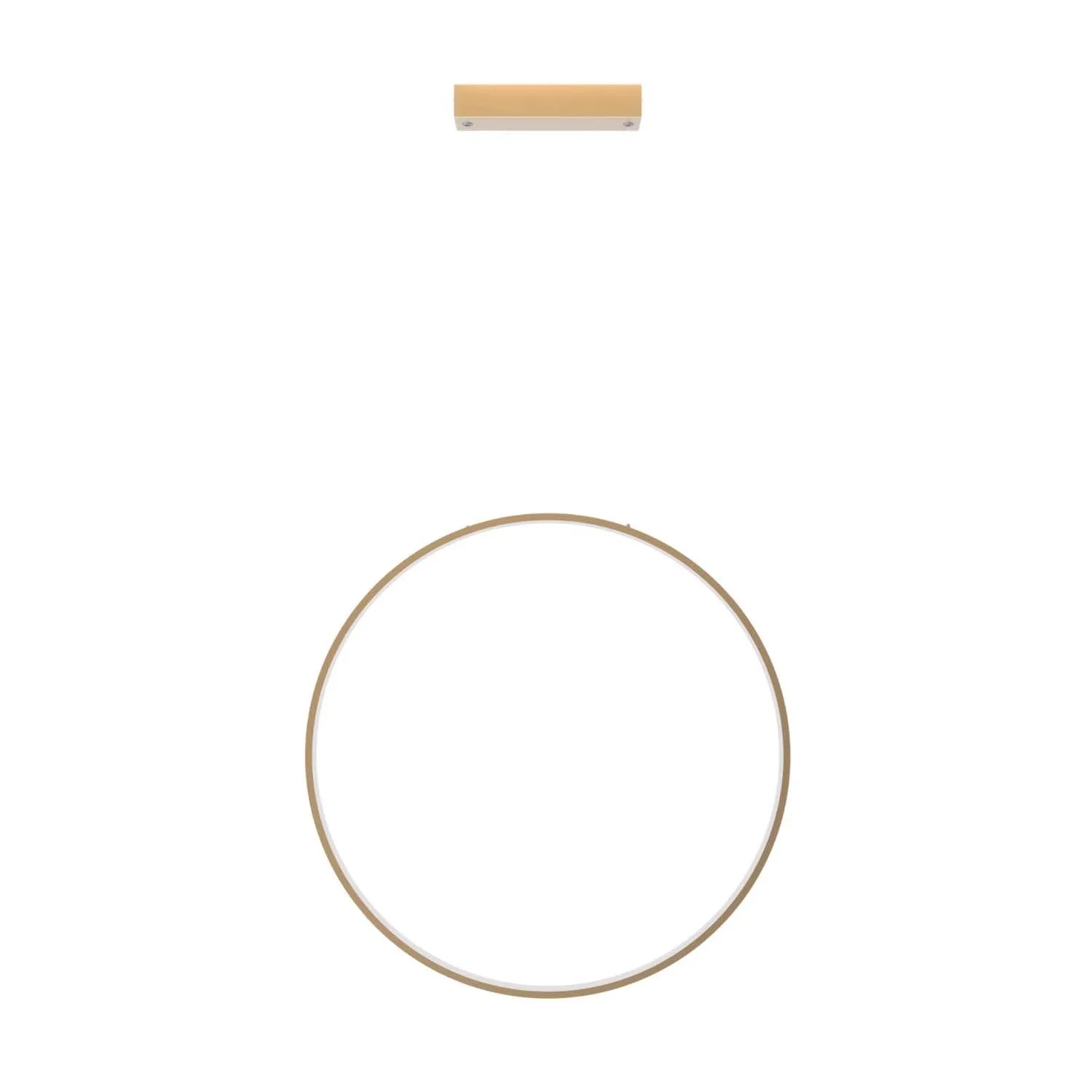 Light Prestige Lampa wisząca LED MIRROR 35W CCT 3526lm złota