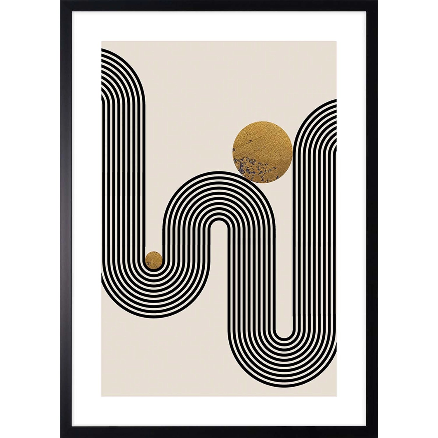 ARS LONGA Obraz GEOMETRIC ZEN LINES 53 x 73 cm