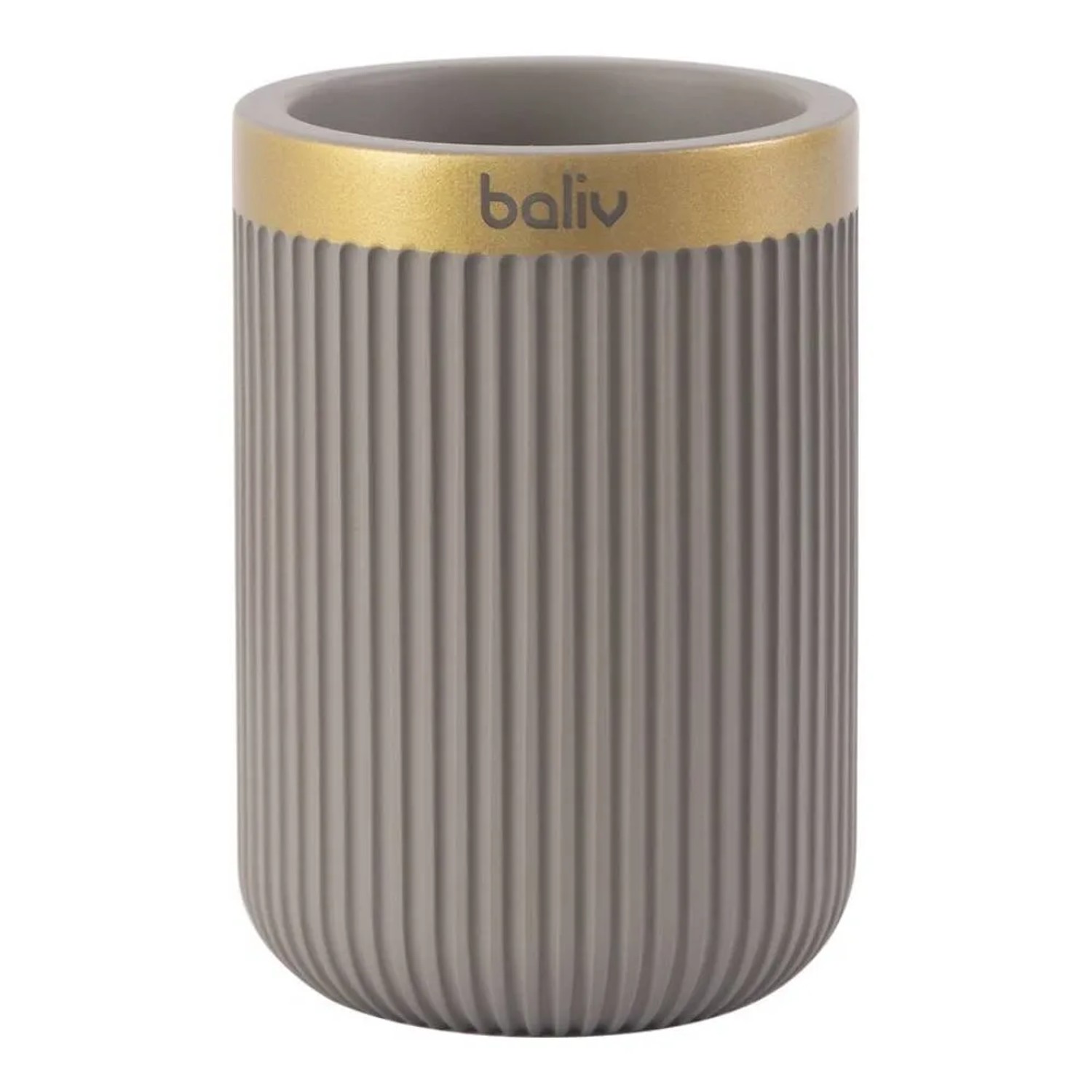 Baliv Kubek łazienkowy złoto-szary
