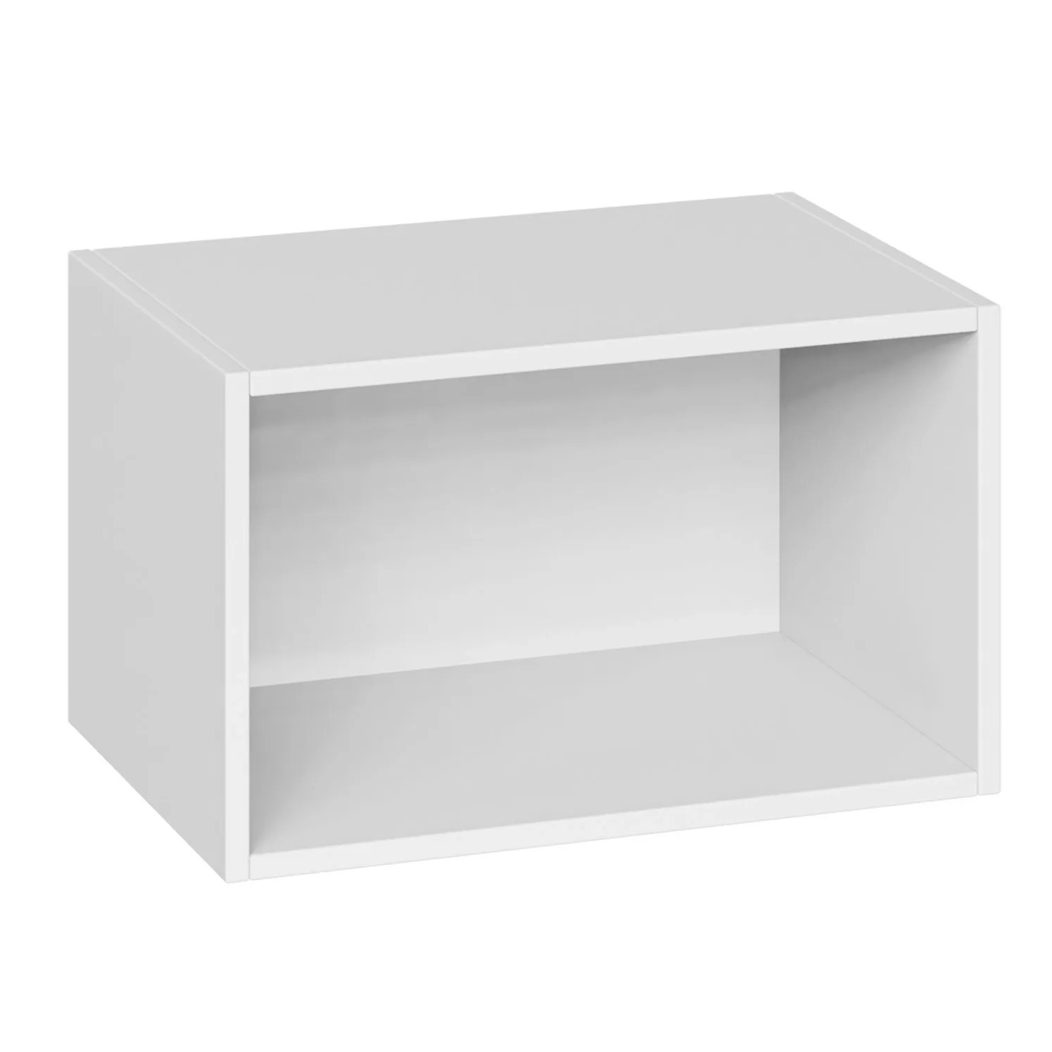 Nadstawka biała 50 x 32 x 35 cm Garderoby/Szafy Modułowe