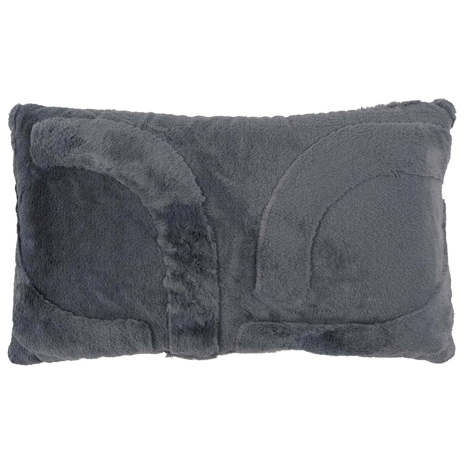 Multidecor Poduszka dekoracyjna RABBIT SERENITY 30 x 50 cm antracyt