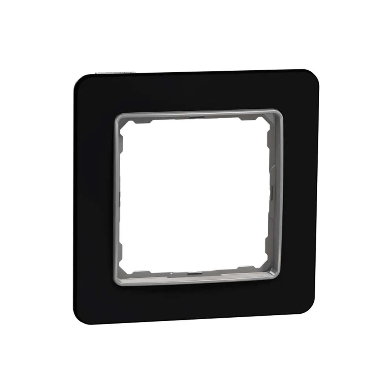 Schneider Electric Ramka Sedna D&E 1-krotna szklana czarna