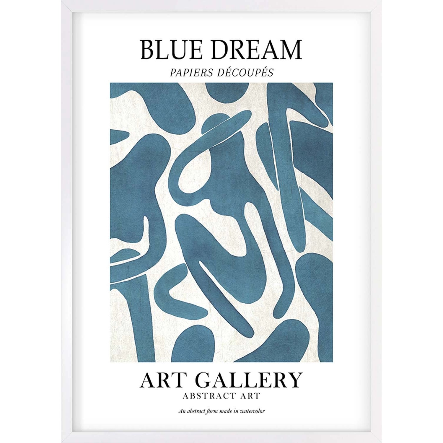 ARS LONGA Obraz BLUE DREAM ART 53 x 73 cm