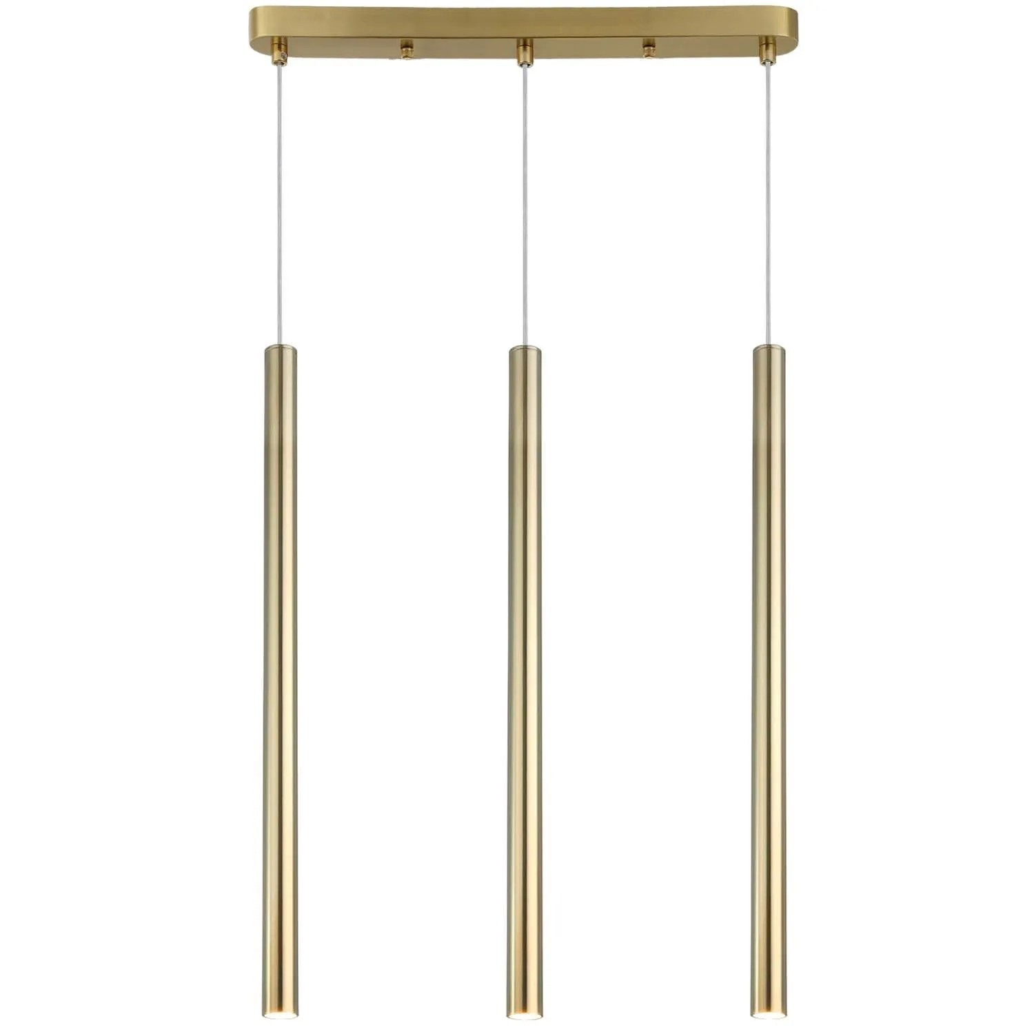 Light Prestige Lampa wisząca LUNGO 3xG9 max. 5W LED linia złota