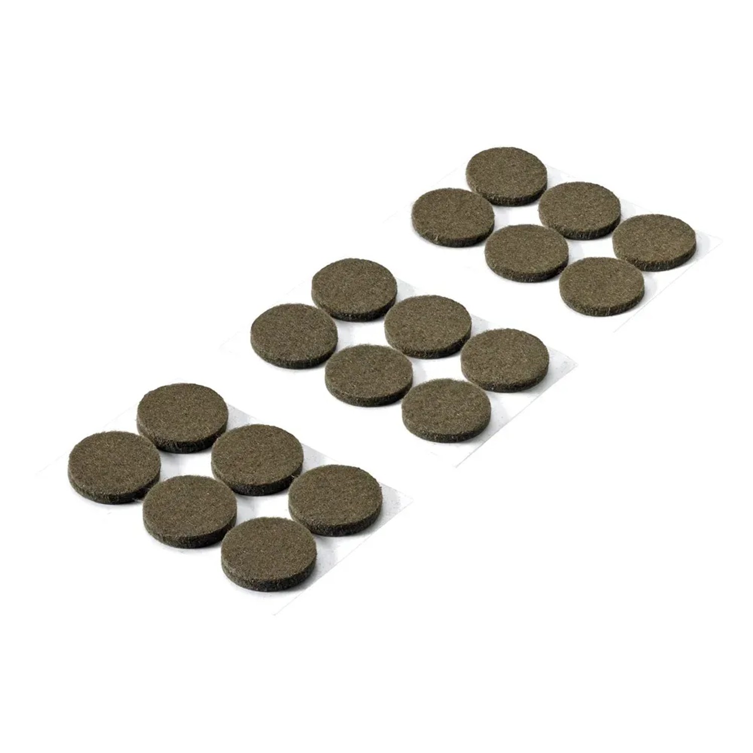 Hettich Podkładki filcowe brąz śr. 25mm 18szt
