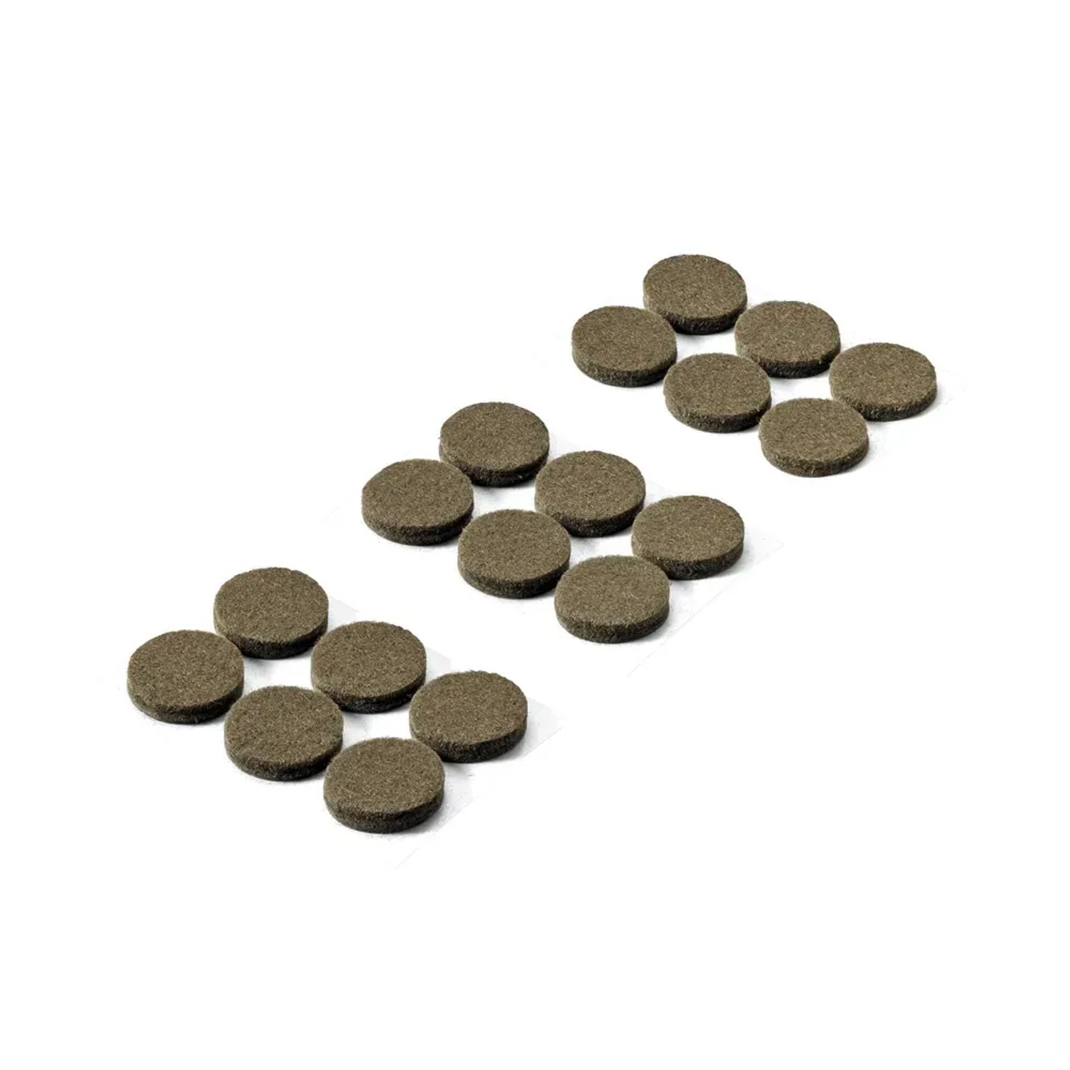 Hettich Podkładki filcowe brąż śr. 22mm 18szt