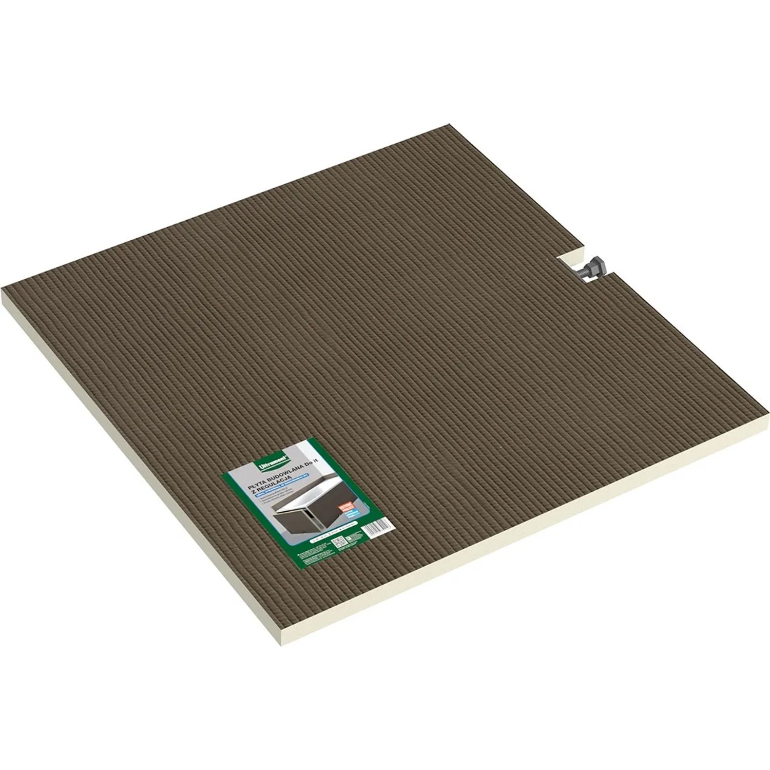 Ultrament Płyta z regulacją do zabudowy wanny 30x60x800 mm