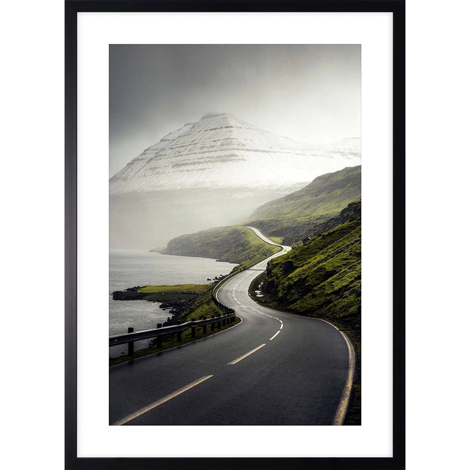 ARS LONGA Obraz THE WAY AMONG THE MOUNTAINS 53 x 73 cm