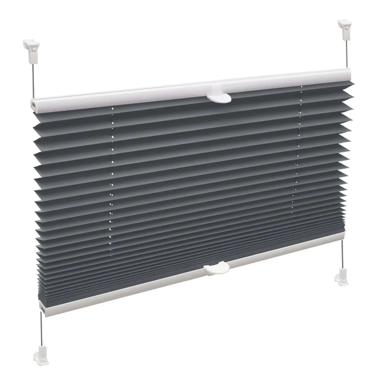 Roleta plisowana VERONA ciemnoszara 68 cm x 210 cm