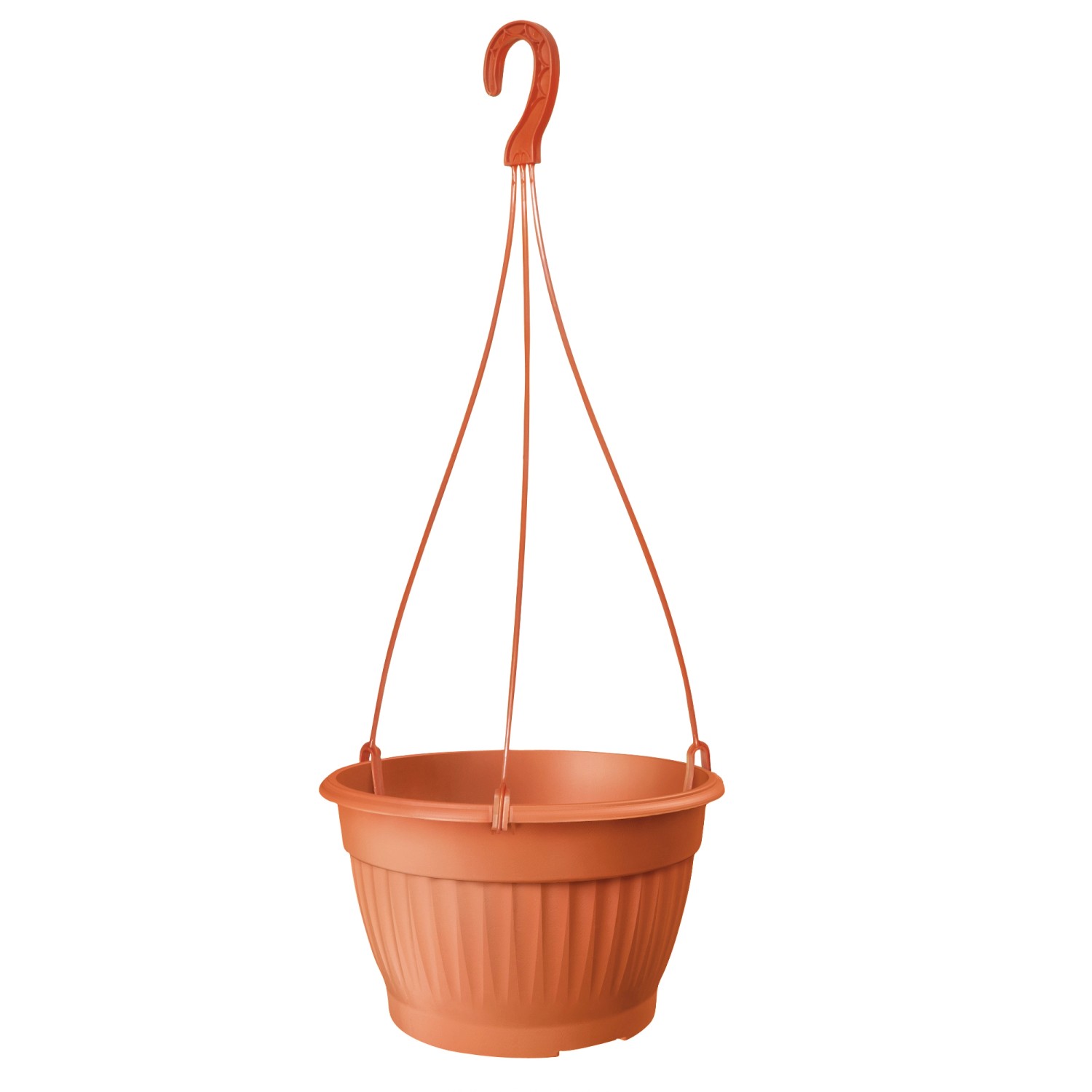Prosperplast Doniczka wisząca Terra terrakota - 26 x 16 cm
