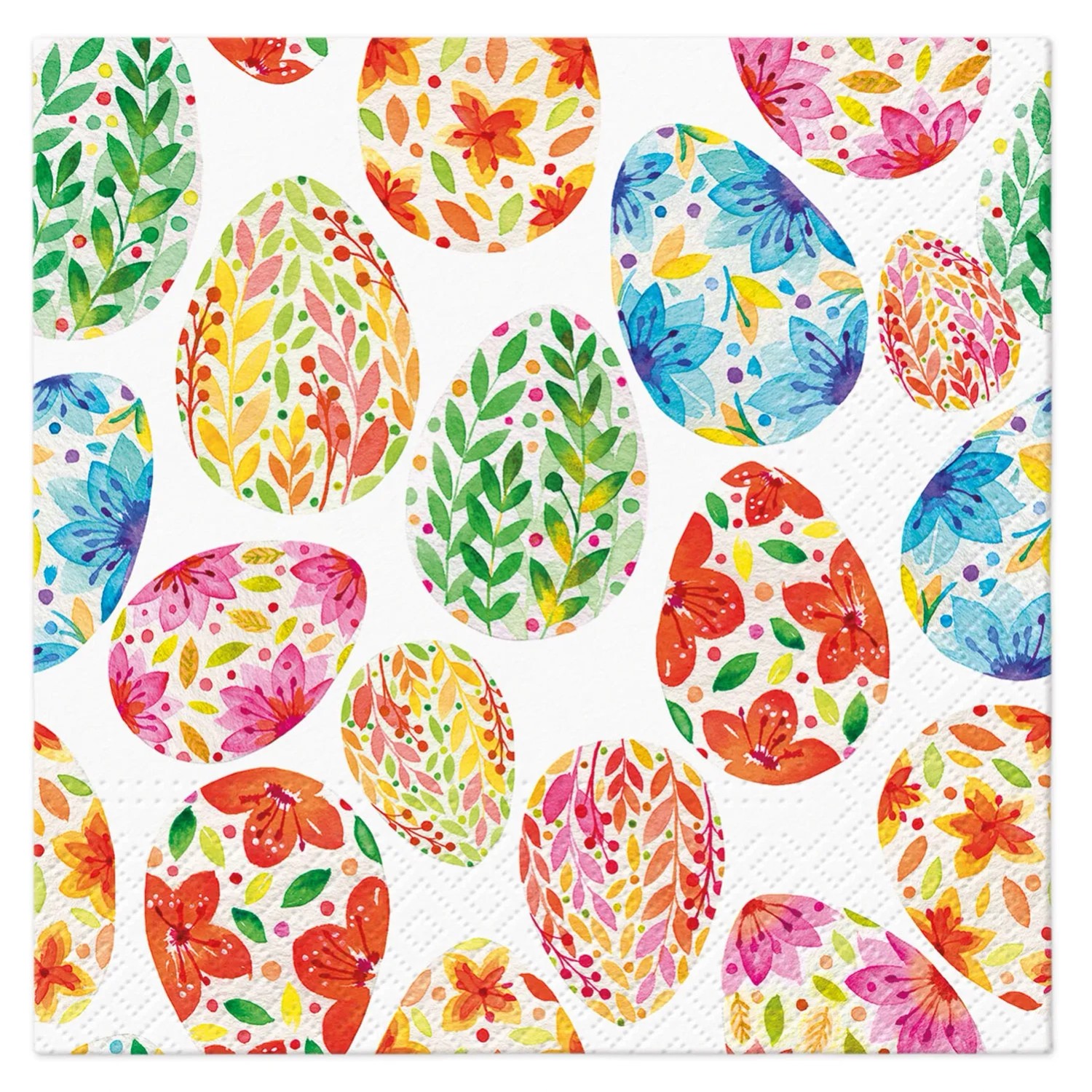 Serwetki WATERCOLOR EGGS - 33 x 33 cm