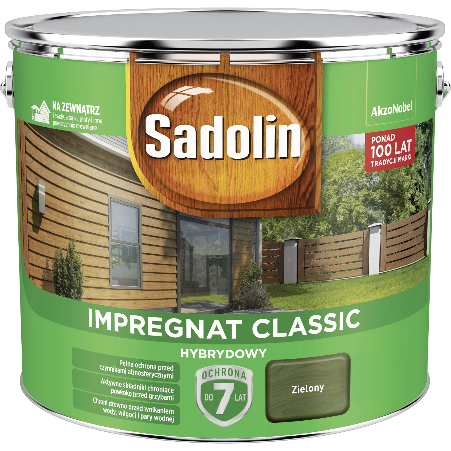 Sadolin Impregnat Classic zielony - 9L