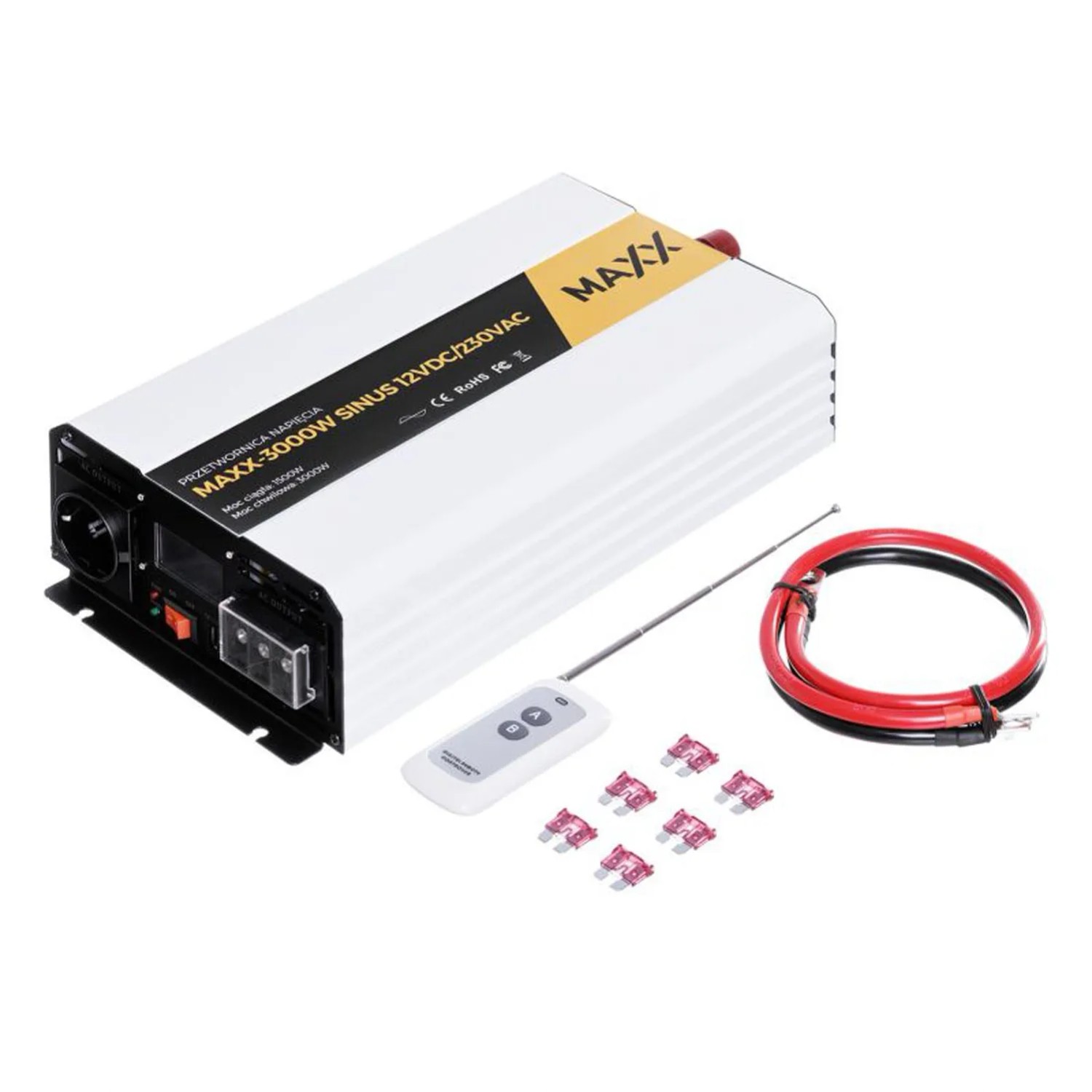 Przetwornica napięcia MAXX Sinus 3000W